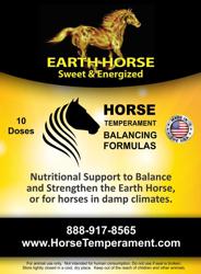 Temperament Balancing Formulas for Earth Horses